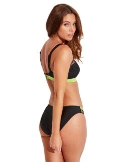 25201 Pour Moi Palm Springs Cami Bikini Top - 25201 Black/Lime -Deals Full Cup Bikini Store 376769 20230425164200
