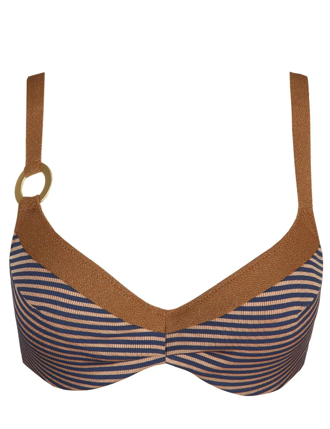 1005710 Marie Jo Saturna Full Cup Bikini Top - 1005710 Ocean Bronze 4 1005710 Marie Jo Saturna Full Cup Bikini Top - 1005710 Ocean Bronze - Image 4