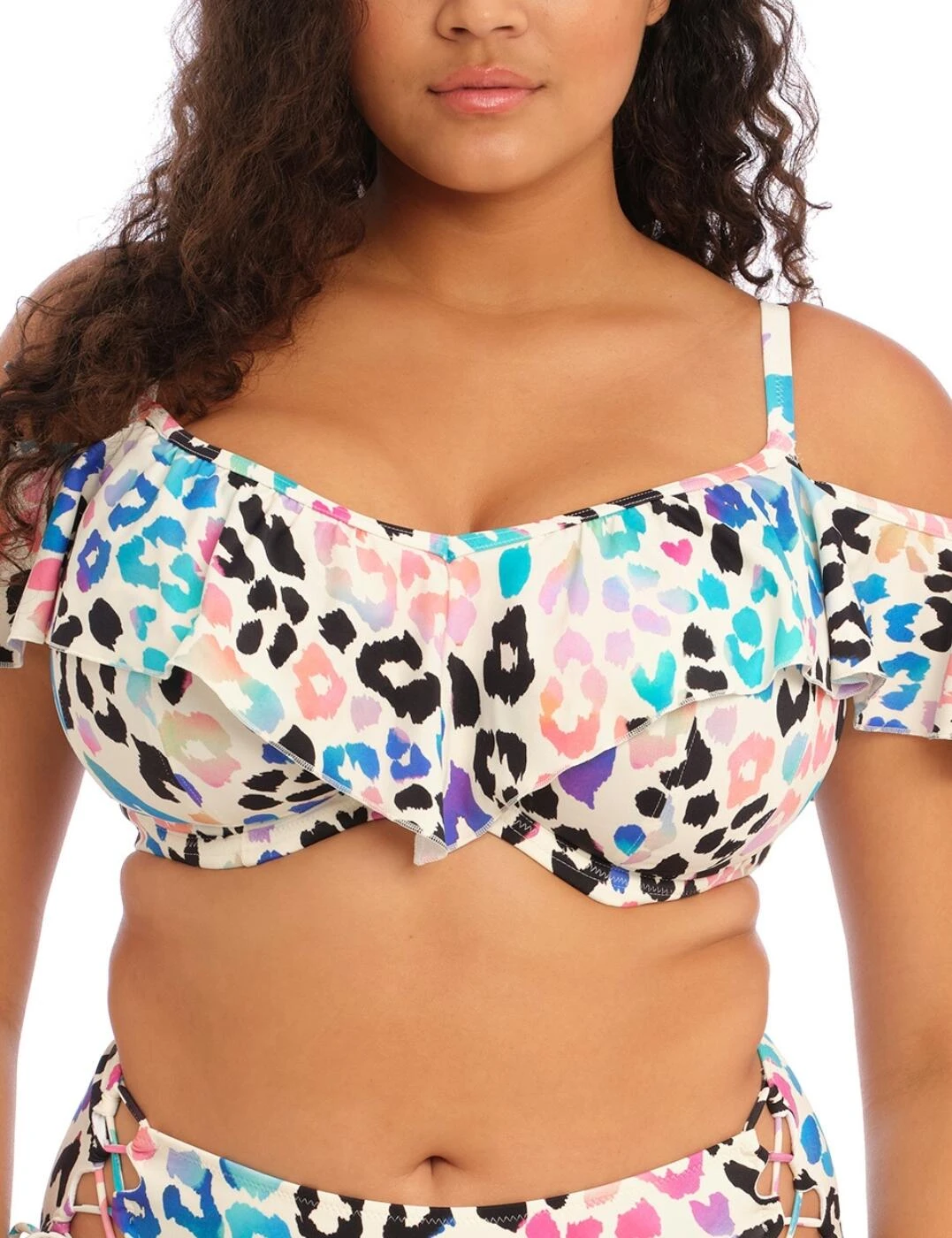 801406 Elomi Party Bay Underwired Bikini Top - 801406 Multi 3 801406 Elomi Party Bay Underwired Bikini Top - 801406 Multi - Image 3