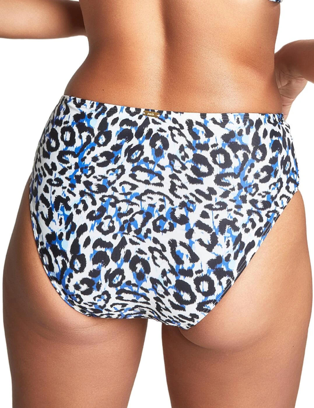 SW1656 Panache Serengeti Midi Bikini Brief - SW1656 Blue Animal 1 SW1656 Panache Serengeti Midi Bikini Brief - SW1656 Blue Animal