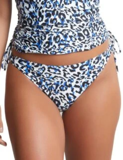 SW1657 Panache Serengeti Brazilian Bikini Brief - SW1657 Blue Animal