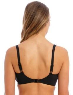6355 Fantasie Ottawa Underwired Wrap Front Full Cup Bikini Top - 6355 Black