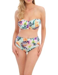 501809 Fantasie Paradiso Underwired Twist Bandeau Bikini Top - 501809 Soft Mint -Deals Full Cup Bikini Store 378634 20230518131400