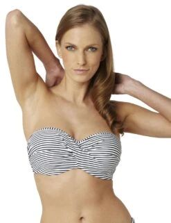 SW0893 Panache Anya Stripe Bandeau Bikini Top - SW0893 Black/White 8 SW0893 Panache Anya Stripe Bandeau Bikini Top - SW0893 Black/White -Deals Full Cup Bikini Store 45737 20200827162900